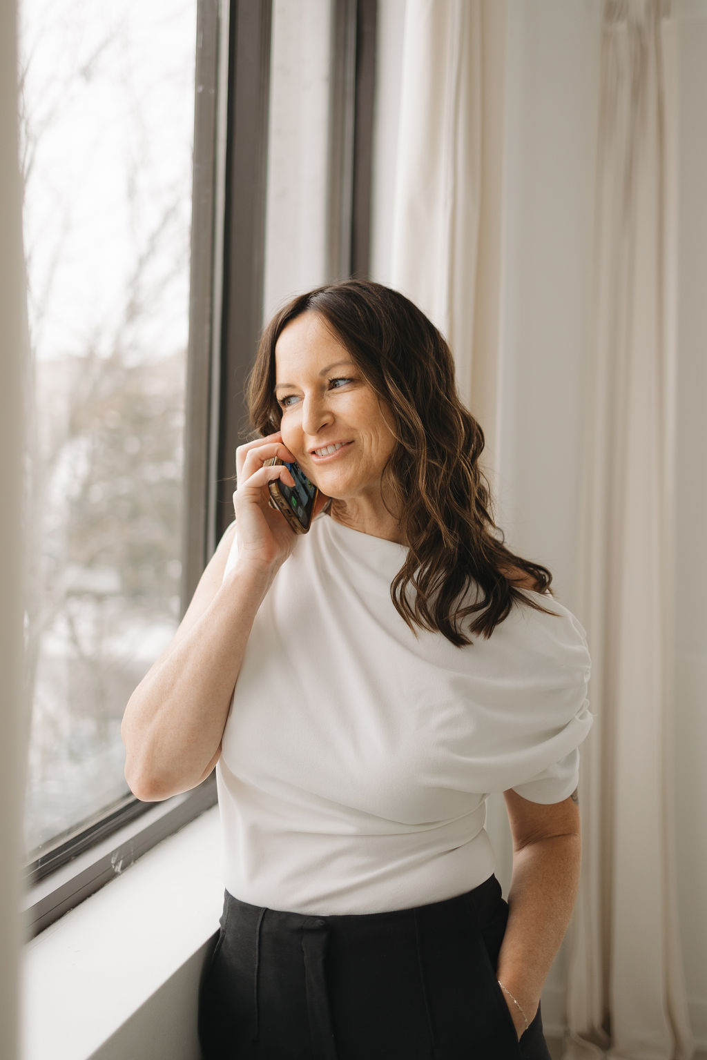 Mel on a leadership call